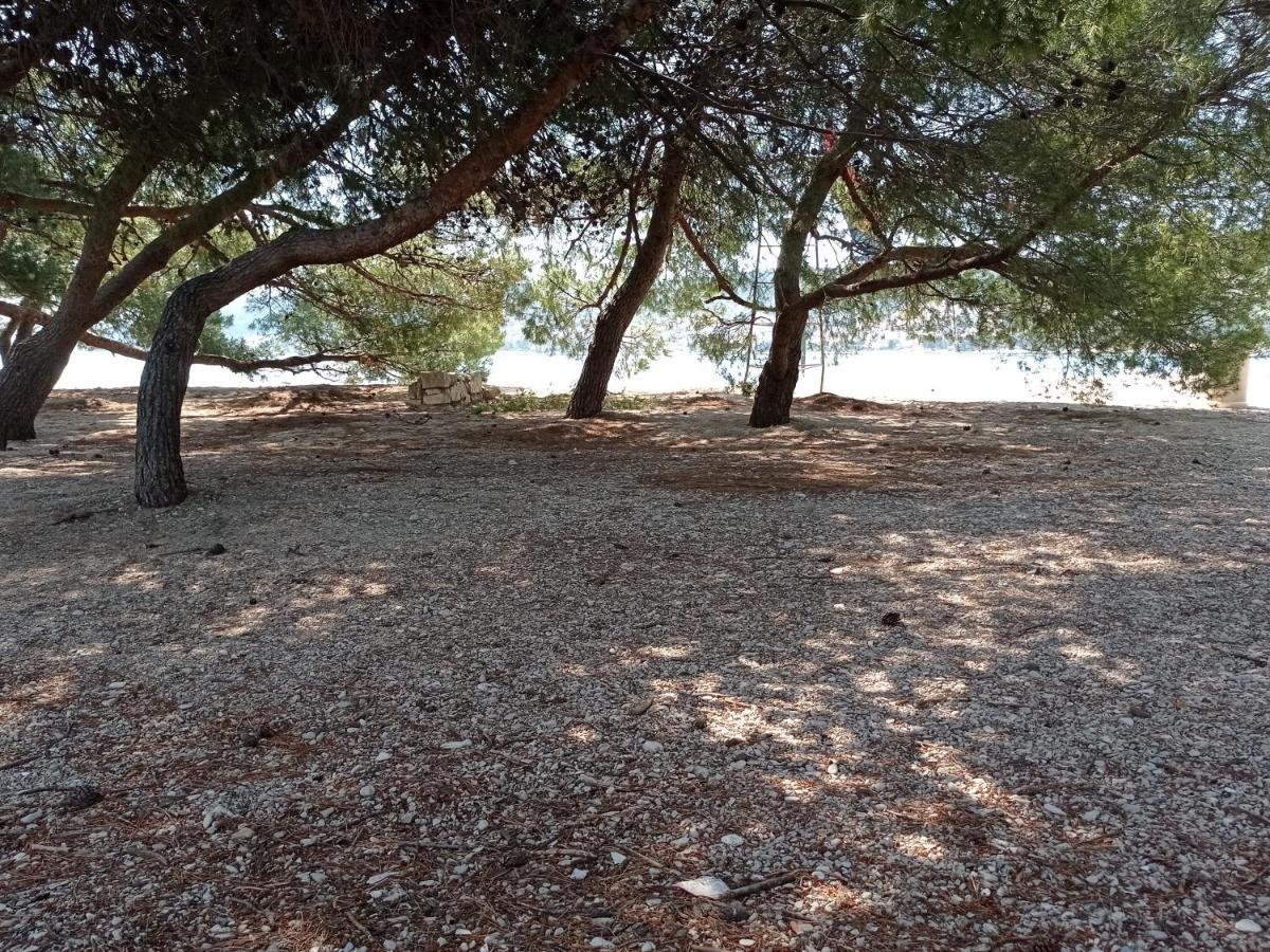 Studio Apartment With Balcony Trogir Bagian luar foto